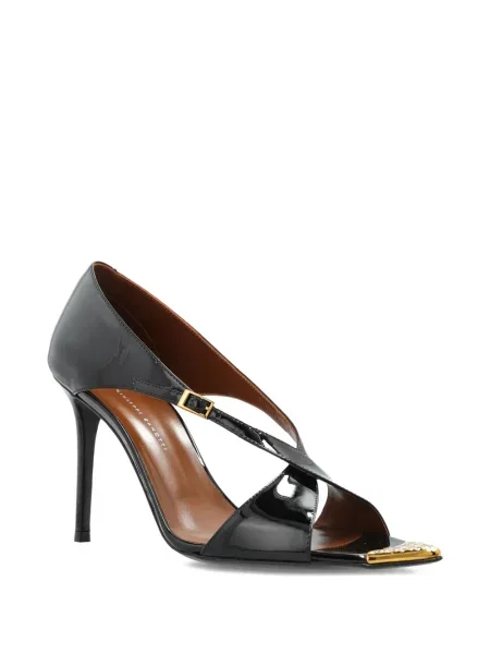 Kožne sandale Giuseppe Zanotti crna