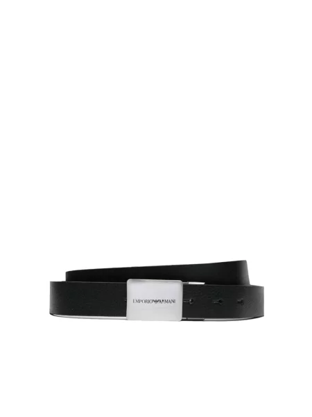 Pasek Emporio Armani czarny