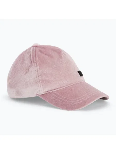 Дамска бейзболна шапка Emporio Armani Train Athletic Velour toadstool розово