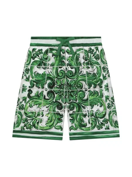 Szorty dziecięce Dolce And Gabbana zielone