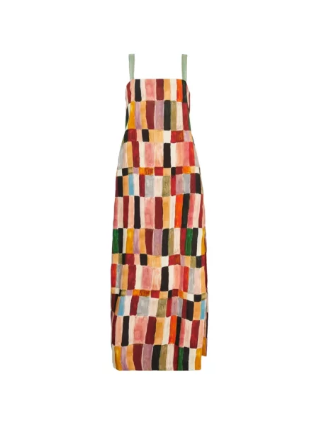 Rochie midi Alemais până la genunchi de costum roșu