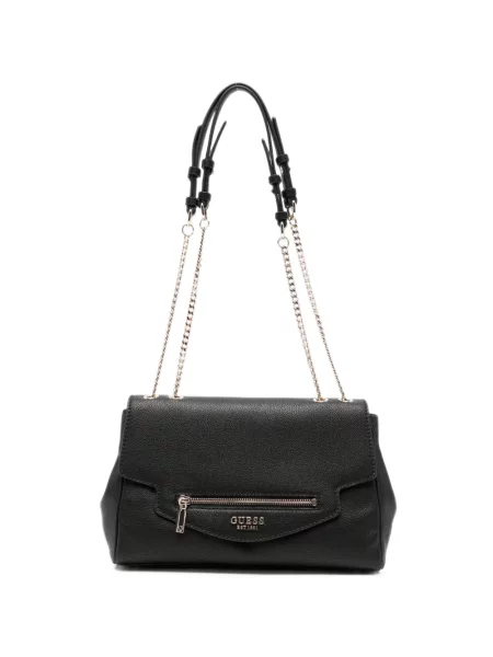 Geantă shopper Guess din piele negru