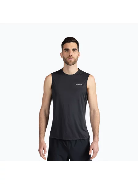 Koszulka do biegania Rossignol Sapa Tank black czarna