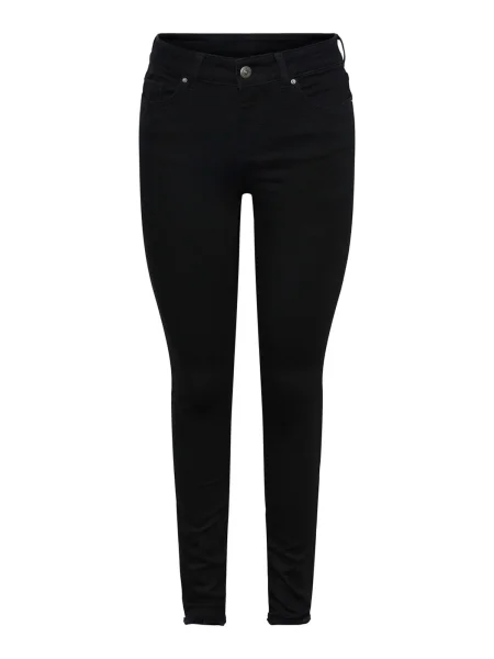 PIECES Jeans DELLY' negru