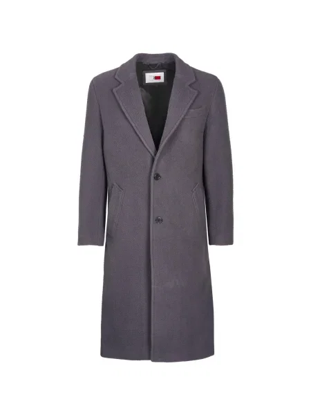 Kabát Tommy Hilfiger sivá