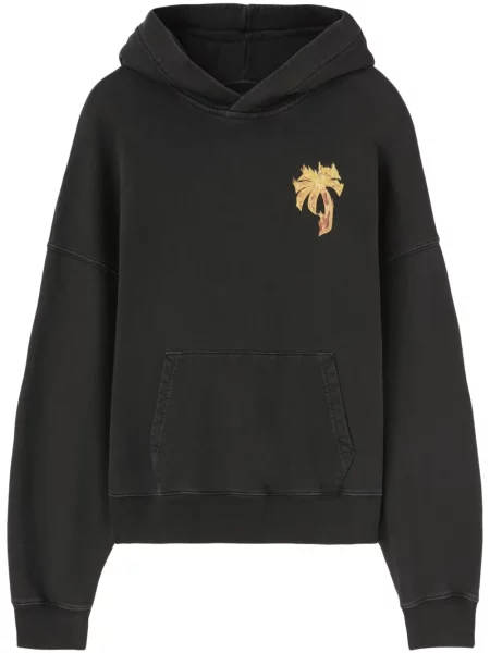Hanorac cu glugă Palm Angels negru