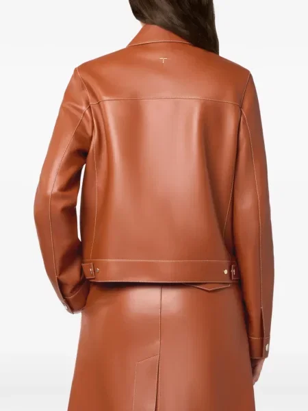 Scurt geanta de piele Tod's maro