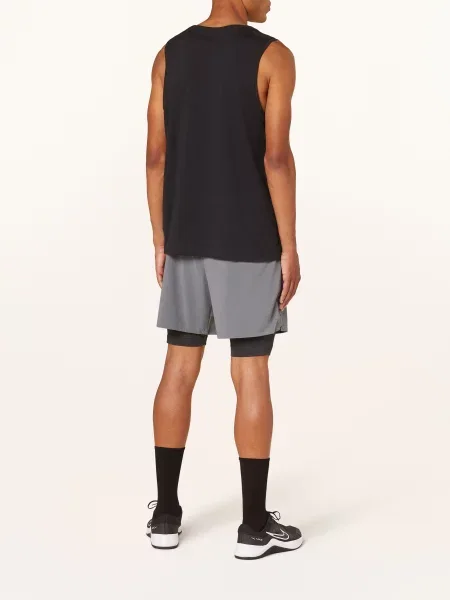 Šortky Nike Unlimited Dri-Fit 7" smoke grey/dark smoke grey/smoke grey šedé