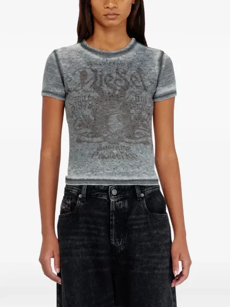 Tricou Diesel gri