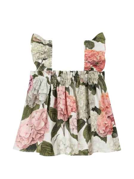 Top dziecięcy Dolce And Gabbana biały