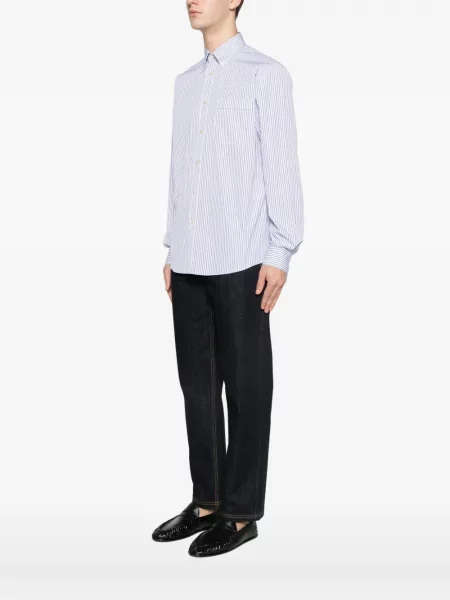 Pruhovaná košile Valentino Garavani bílá