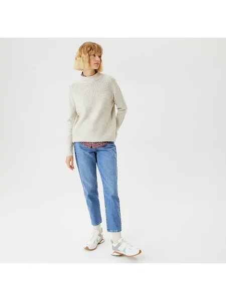 Lacoste Sweter beżowy