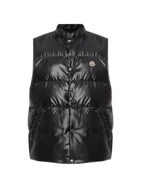 Елек Moncler с автограф черно
