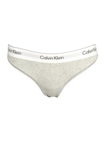 Calvin Klein Stringi Icon Cotton Modal grau szare