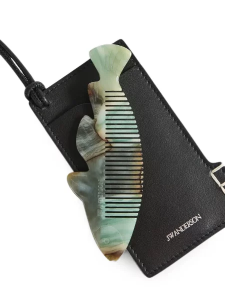 Inel Jw Anderson din piele negru
