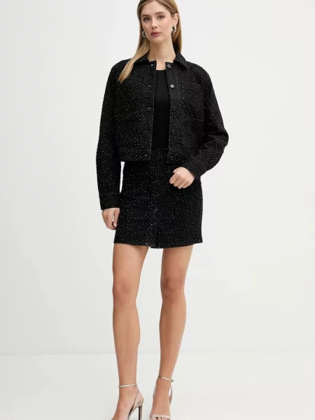 Armani Exchange fustă negru