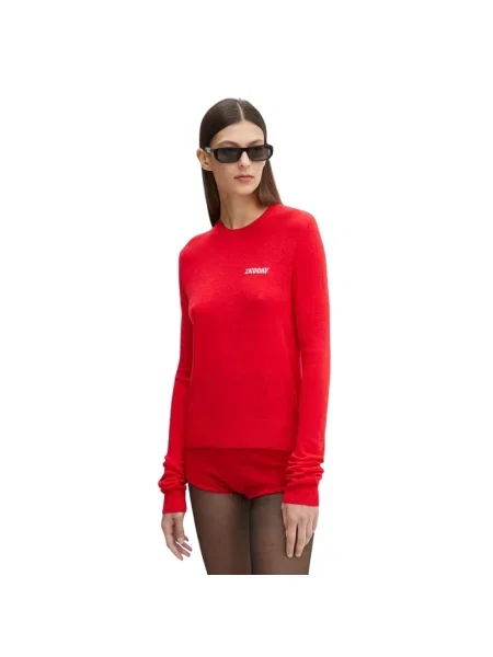 Sweter 2ndday wełniany czerwony