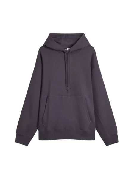 Bluza z kapturem Nike wełniana klasyczna fioletowa