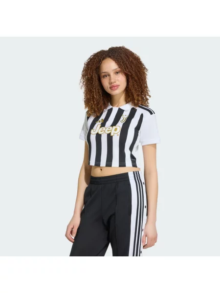 Koszulka podstawowa Juventus o skróconym fasonie biała
