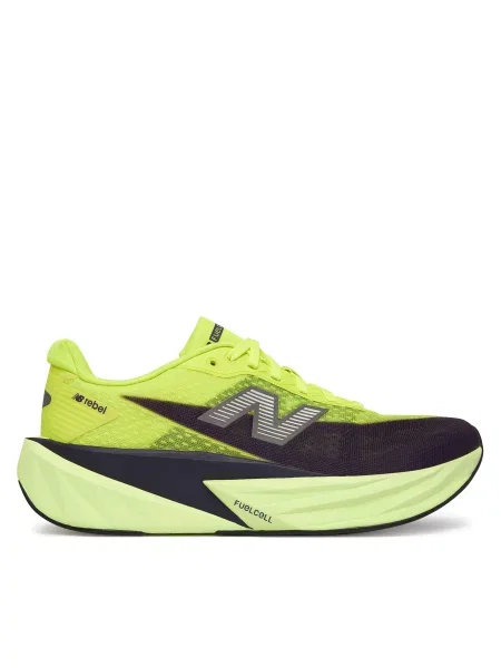 Bėgimo batai New Balance FuelCell Rebel v5 žalia