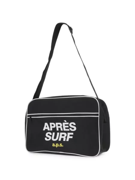 Geantă Après Surf cu imagine negru