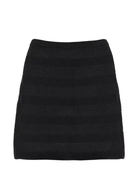 Fusta mini Eres tricotate negru