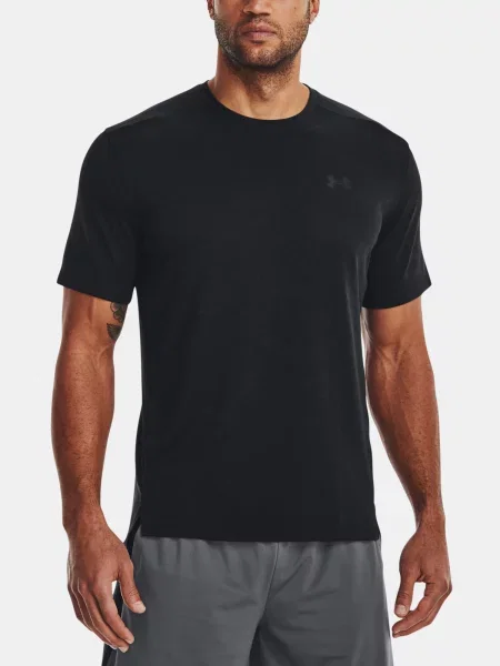 Tricou Under Armour din jacard negru