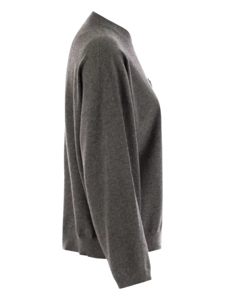 Pulover Brunello Cucinelli gri