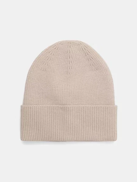 Medicine pletená čepice béžový