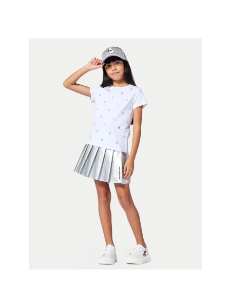 Karl Lagerfeld Kids Póló D Regular Fit fehér