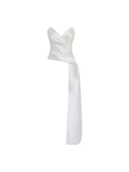 Top Elisabetta Franchi biały