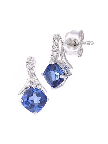 DIAMANT LETERNEL Cercei argintiu