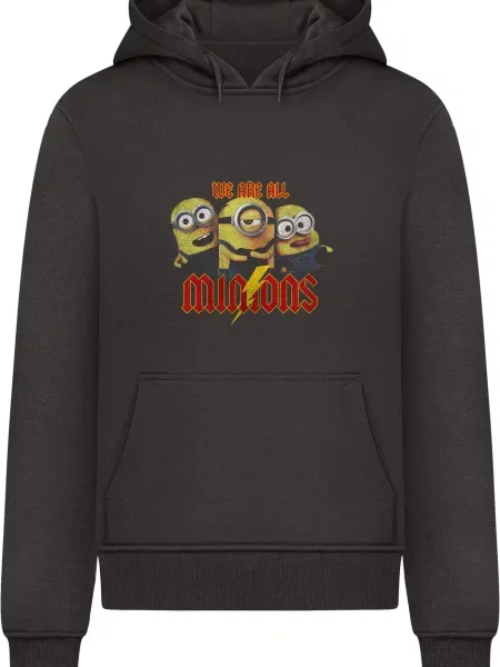 Merchcode Tréning póló Minions We Are All sárga / piros / fekete fehér
