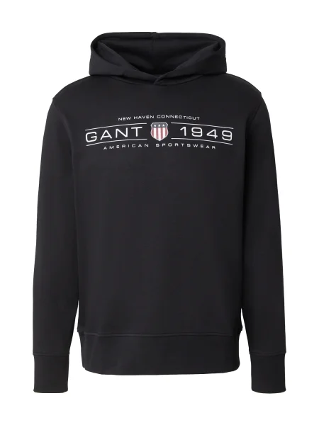 Grafic palton Gant negru