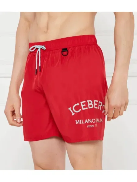 Sport rövidnadrág Iceberg piros