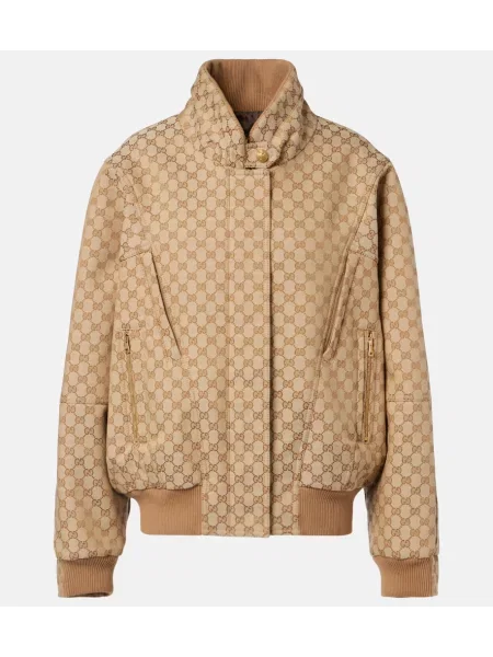 Kurtka Gucci płócienna beżowa