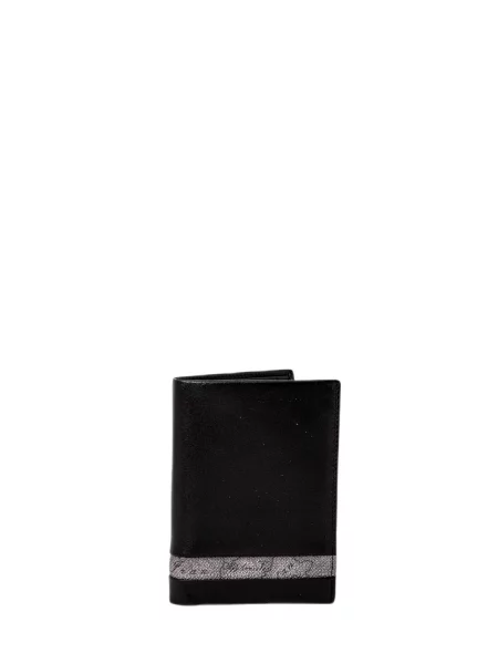 Usnjena denarnica Alviero Martini Prima Classe črna