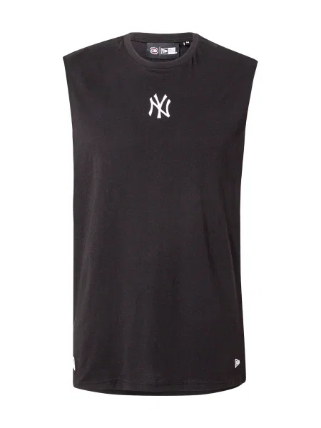 NEW ERA Tricou NEYYAN negru alb