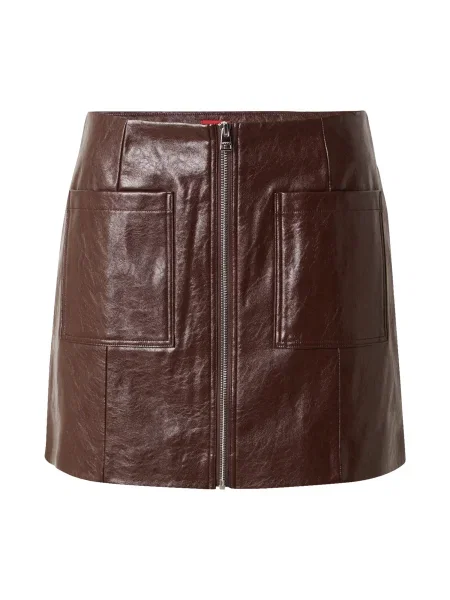 HUGO fustă mini evazați maro