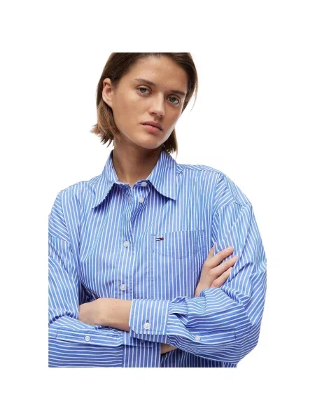 Bluză Tommy Hilfiger albastru