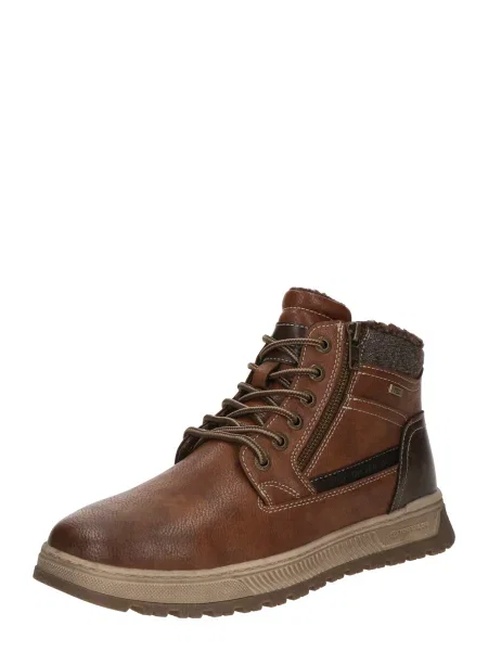 TOM TAILOR Botine maro