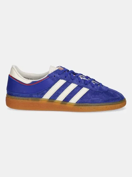 Σουέτ αθλητικά παπούτσια adidas Originals adidas originals x SPZL Handball Cup μπλε