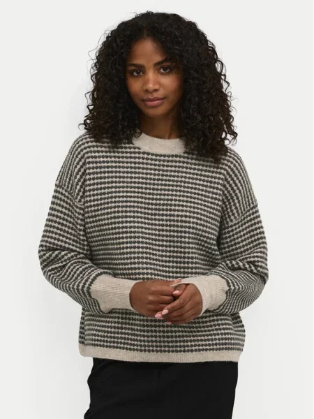Kaffe Pulover Ellery bej