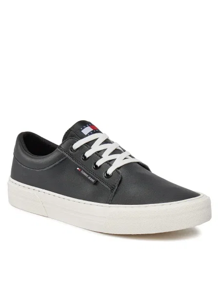 Tommy Jeans Tenisky TJM VULC. SKATE DERBY ESS čierna
