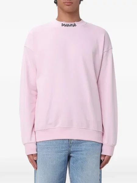 Bluza Disclaimer z nadrukiem różowa