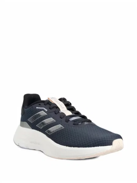 Lung papuci Adidas cu mâneci lungi cu dungi albastru