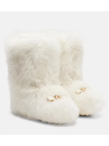 Botine Versace alb