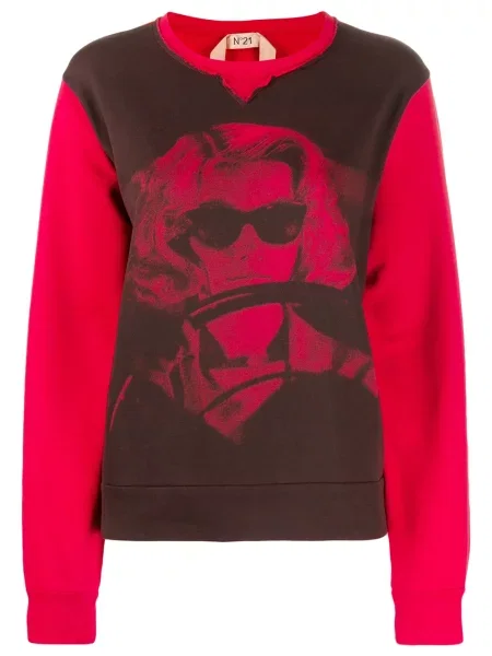 Суитчър N°21 с принт червено