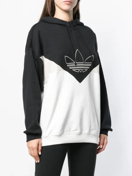 Bluza z kapturem Adidas zielona