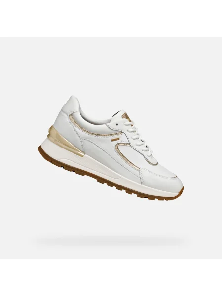 Sneakerși Geox alb